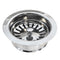 3.5" Basket Strainer w/ Disposer Trim