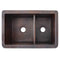 Cocina Duet Copper Kitchen Sink
