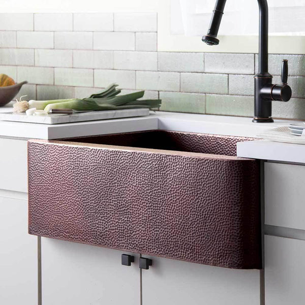 Farmhouse 33 Copper Kitchen Sink