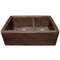 Farmhouse Duet Copper Kitchen Sink