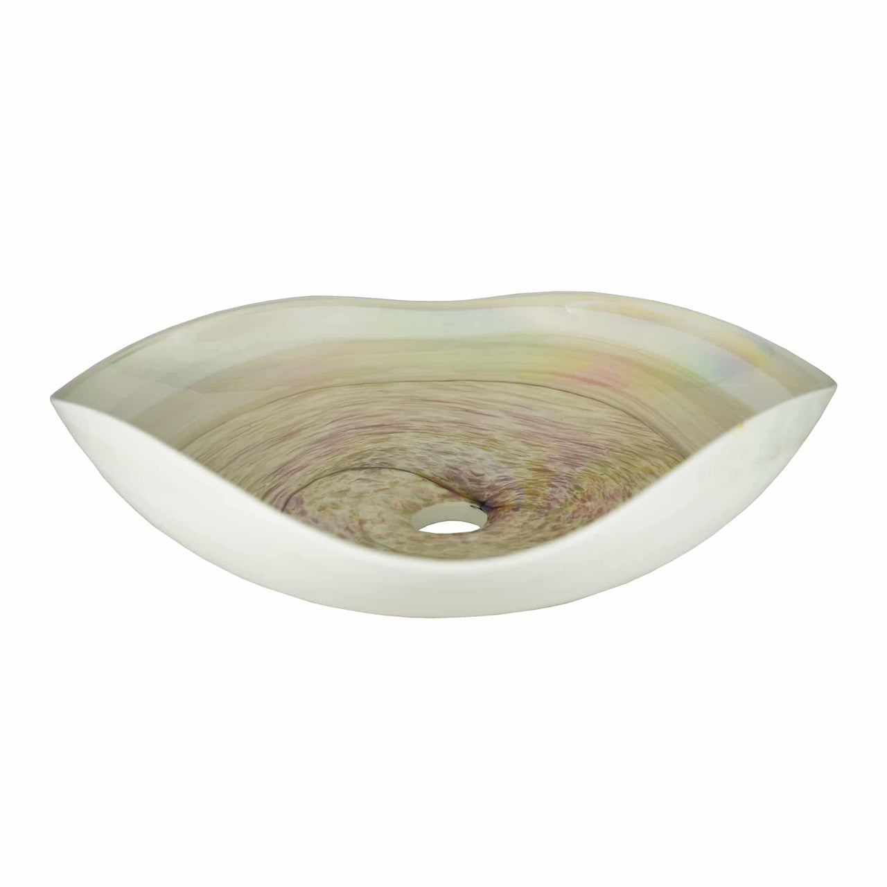 Lido Beachcomber Series Murano Glass Vessel Sink