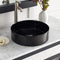 Positano Abyss Series Murano Glass Vessel Sink