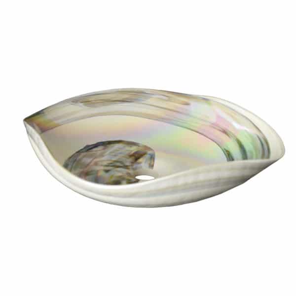 Lido Abalone Series Murano Glass Vessel Sink