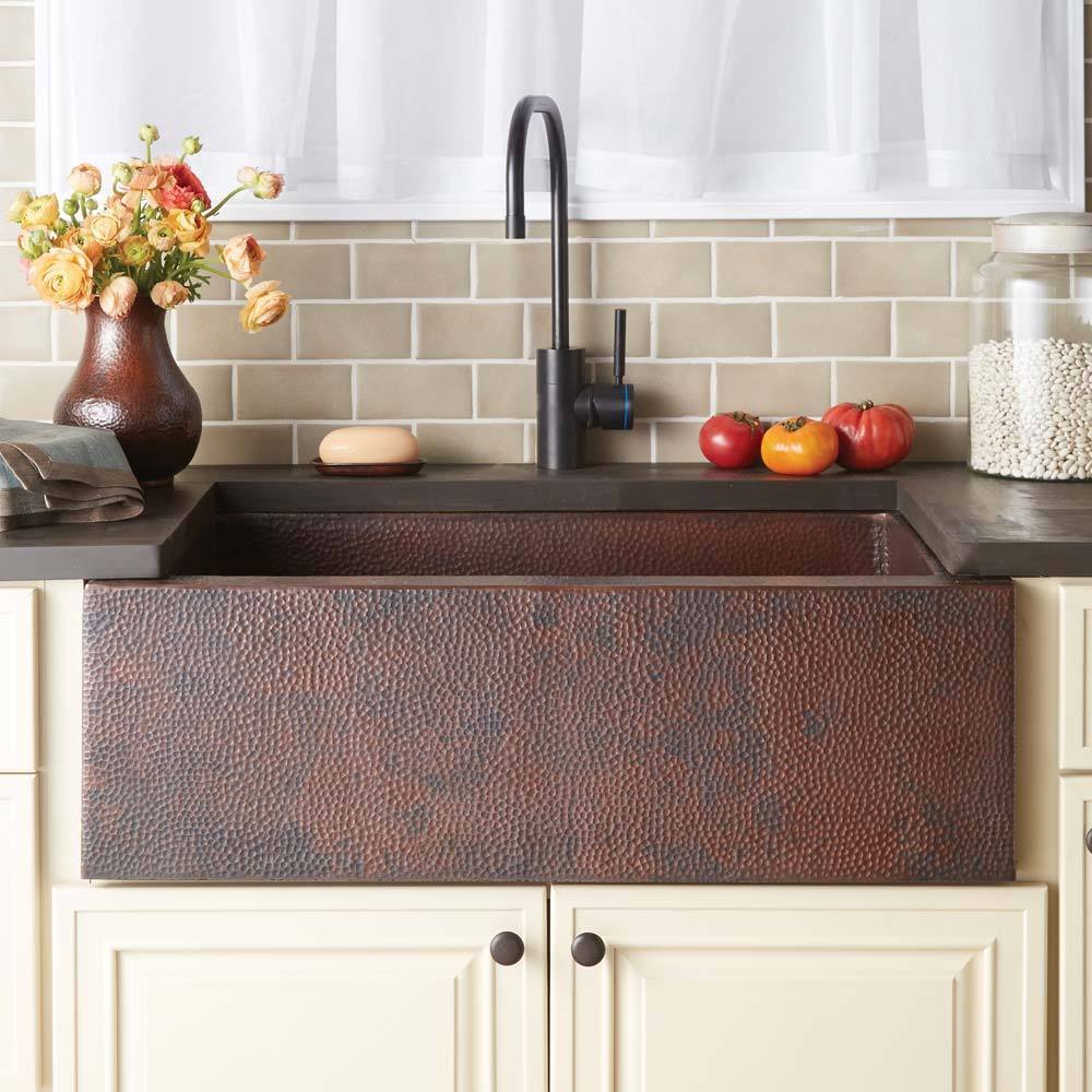 Pinnacle Copper Kitchen Sink